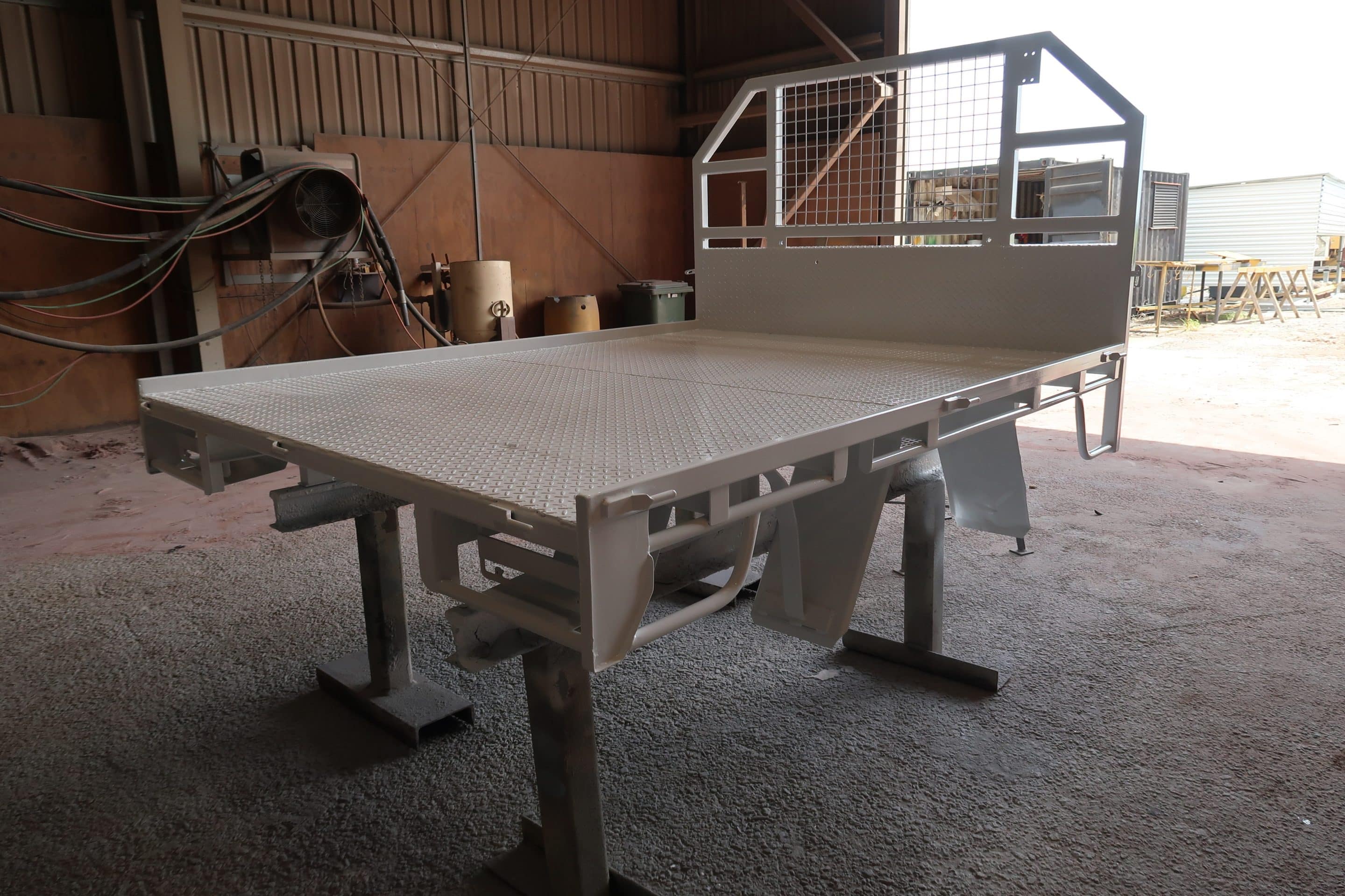 Tray scaled table — MDD Heavy Industries in Eton, QLD