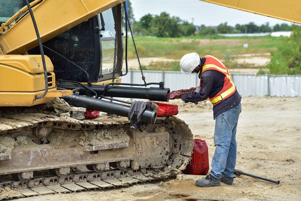 An Earthmoving Repair